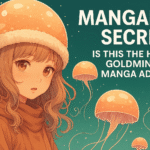 Anime-style digital illustration of a girl surrounded by floating jellyfish – symbolic of the immersive and dreamy world of Mangabat manga reading.